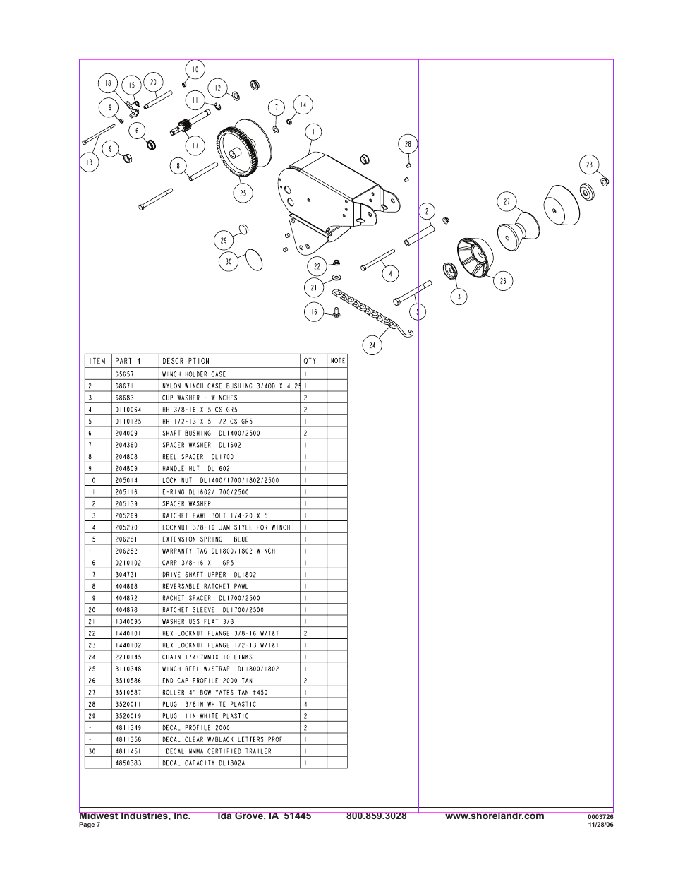 ShoreLand'r SLB40TABBXLW User Manual | Page 7 / 14
