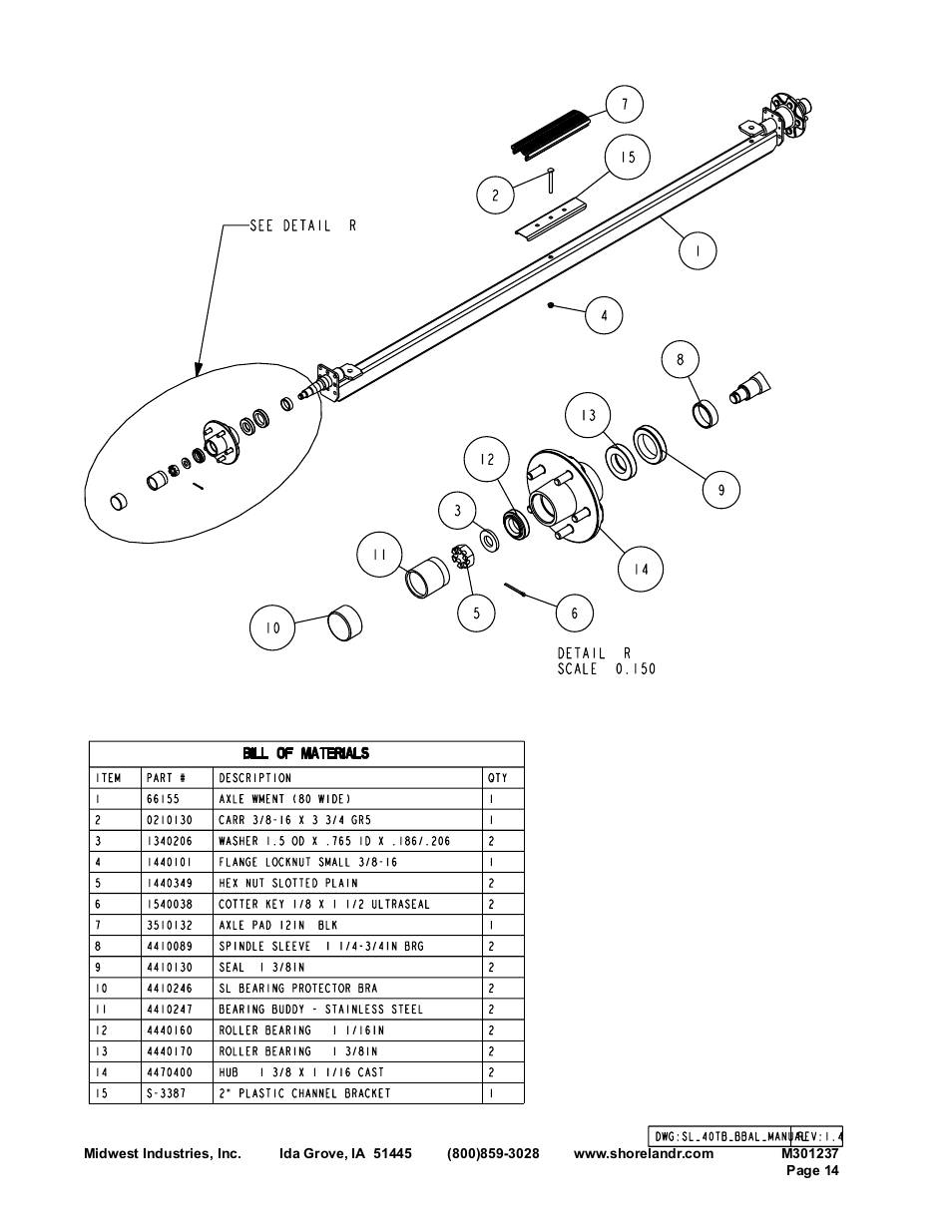 ShoreLand'r SL40TBAL User Manual | Page 14 / 16