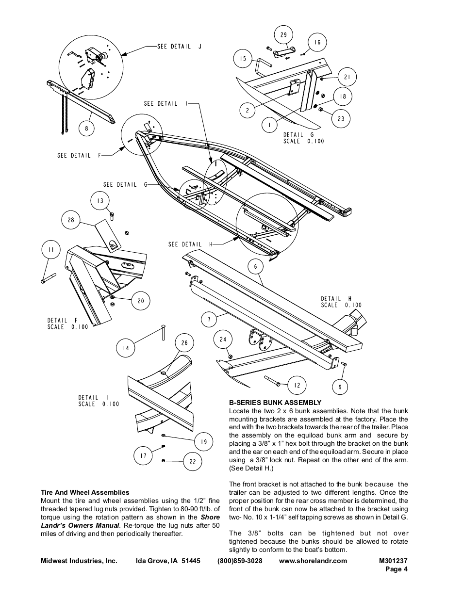 ShoreLand'r SL40TBAL User Manual | Page 4 / 16