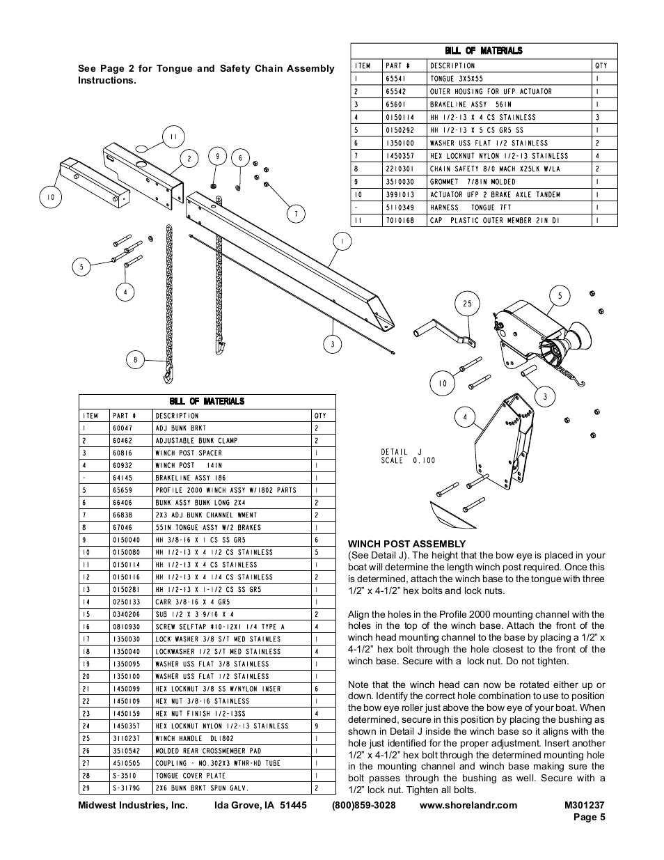 ShoreLand'r SL40TBAL User Manual | Page 5 / 16