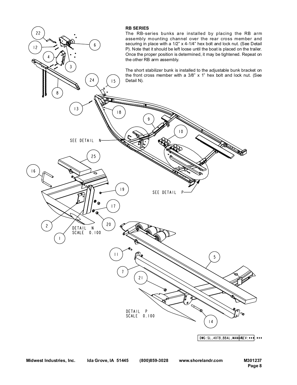 ShoreLand'r SL40TBAL User Manual | Page 8 / 16