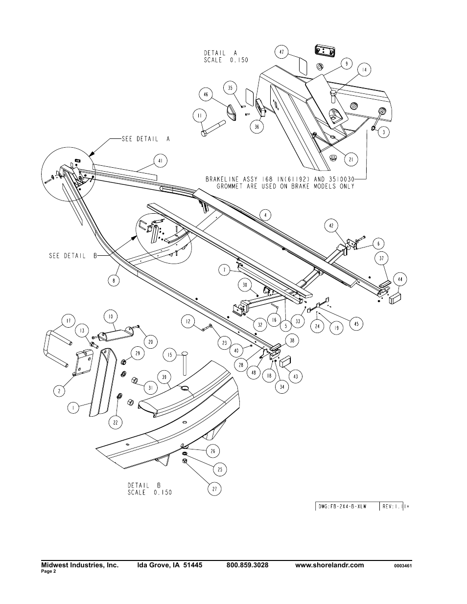 ShoreLand'r SLB40TBBXLW User Manual | Page 2 / 12