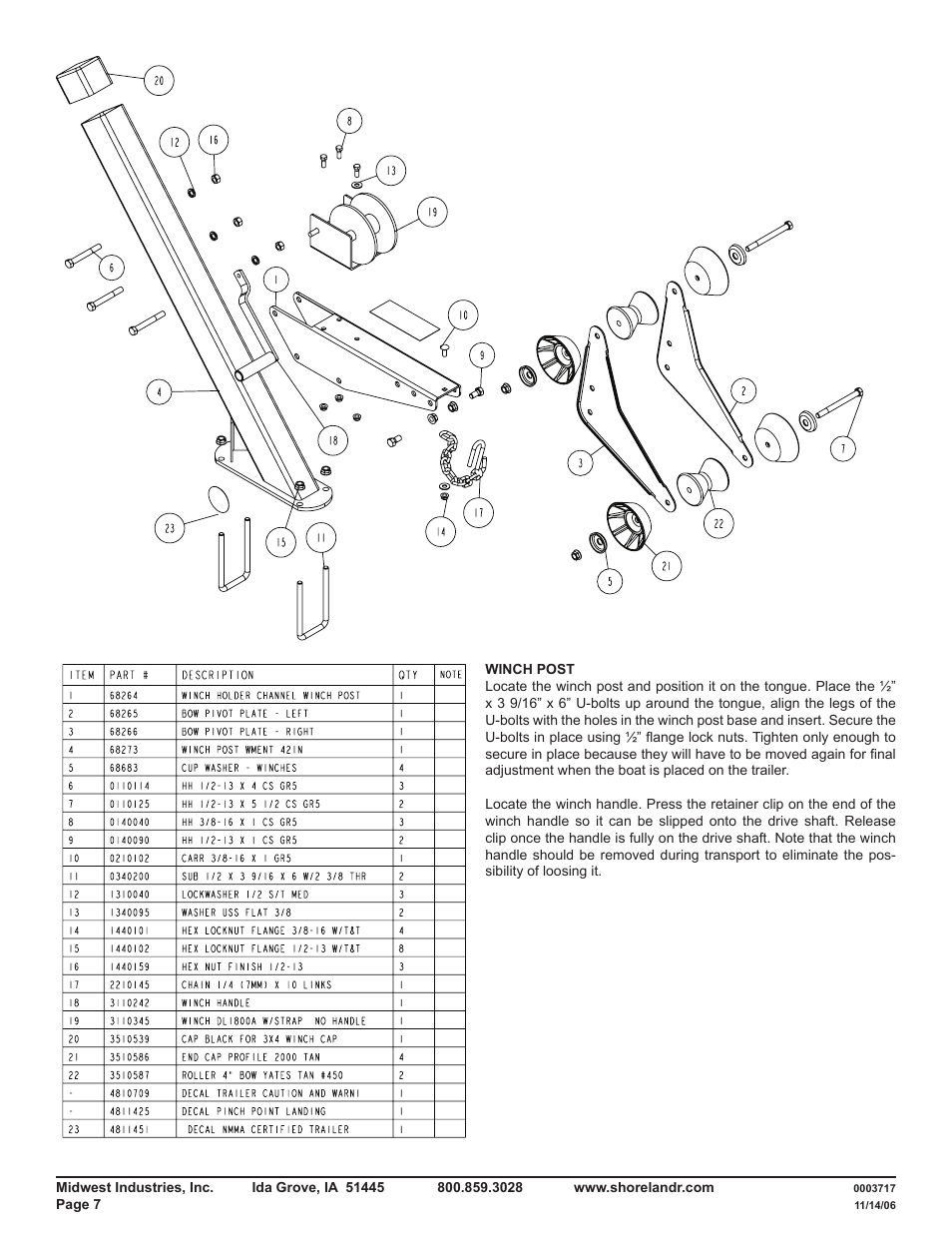ShoreLand'r SLB46TABBS User Manual | Page 7 / 12