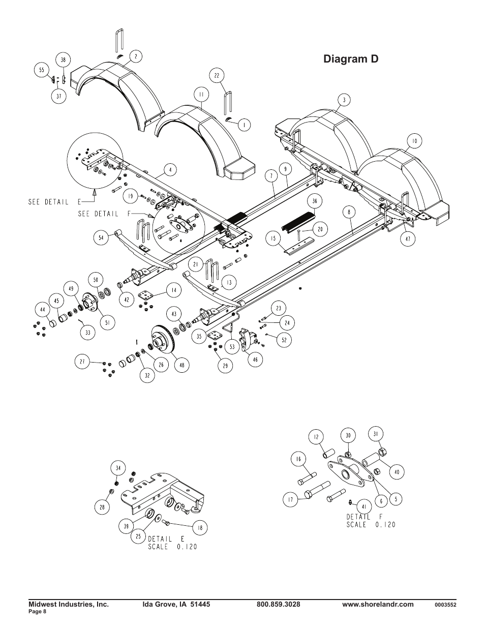 Diagram d | ShoreLand'r SLB46TABL User Manual | Page 8 / 12