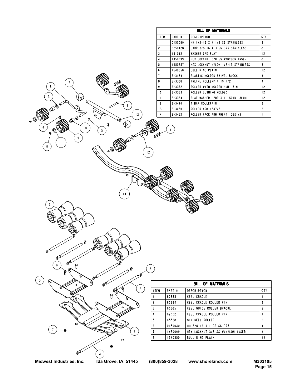 ShoreLand'r SLB46TBAL User Manual | Page 15 / 18