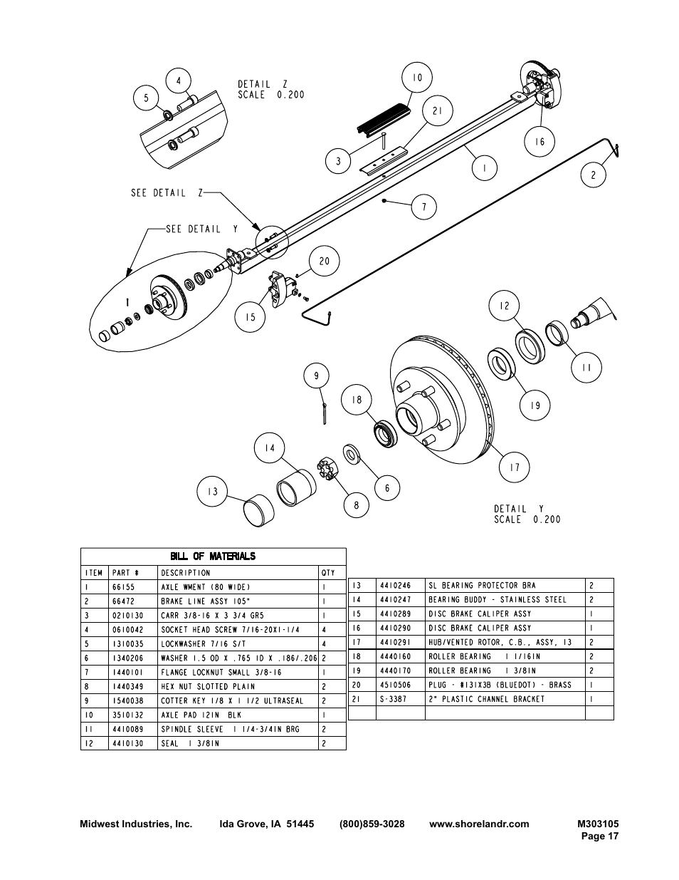 ShoreLand'r SLB46TBAL User Manual | Page 17 / 18