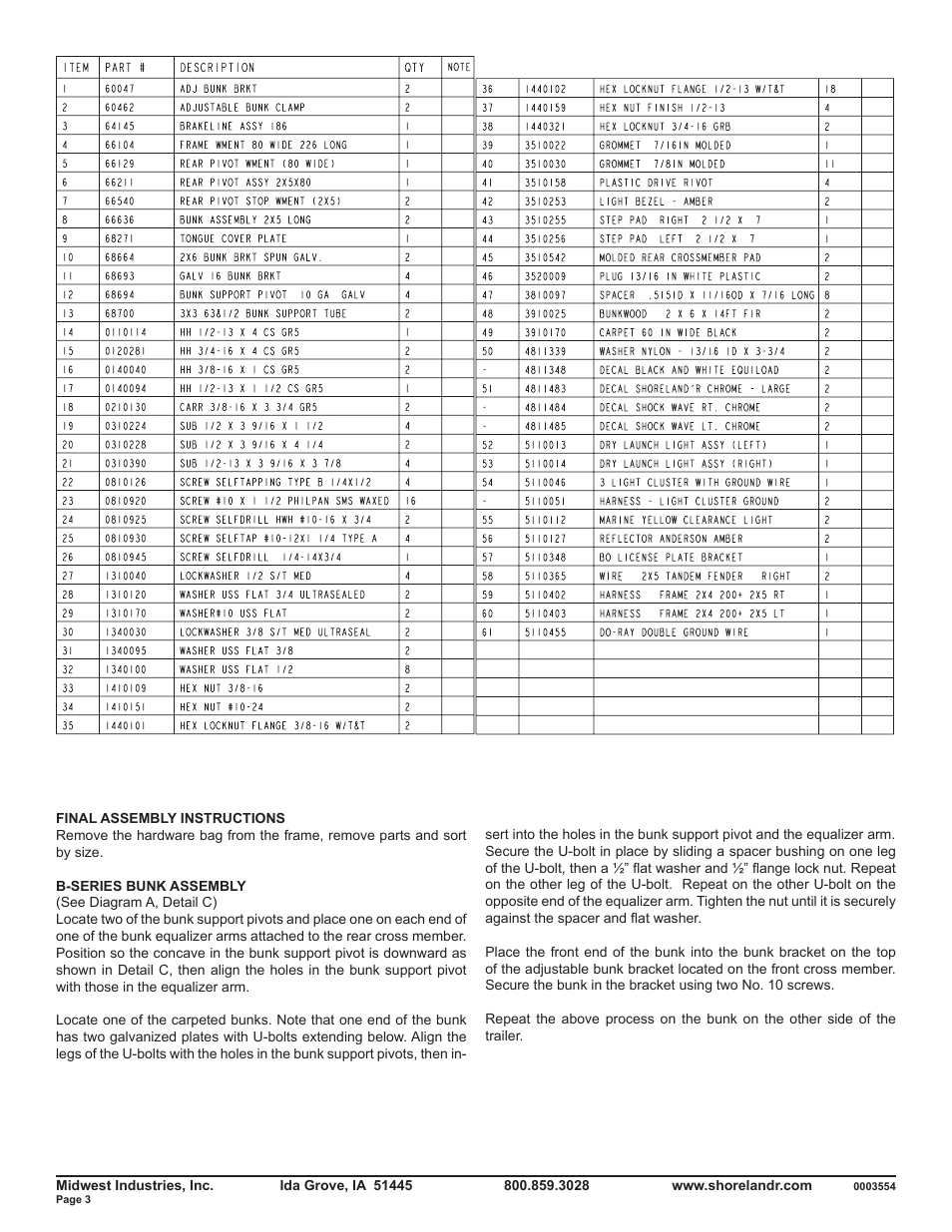 ShoreLand'r SLB46TBBL V.1 User Manual | Page 3 / 10