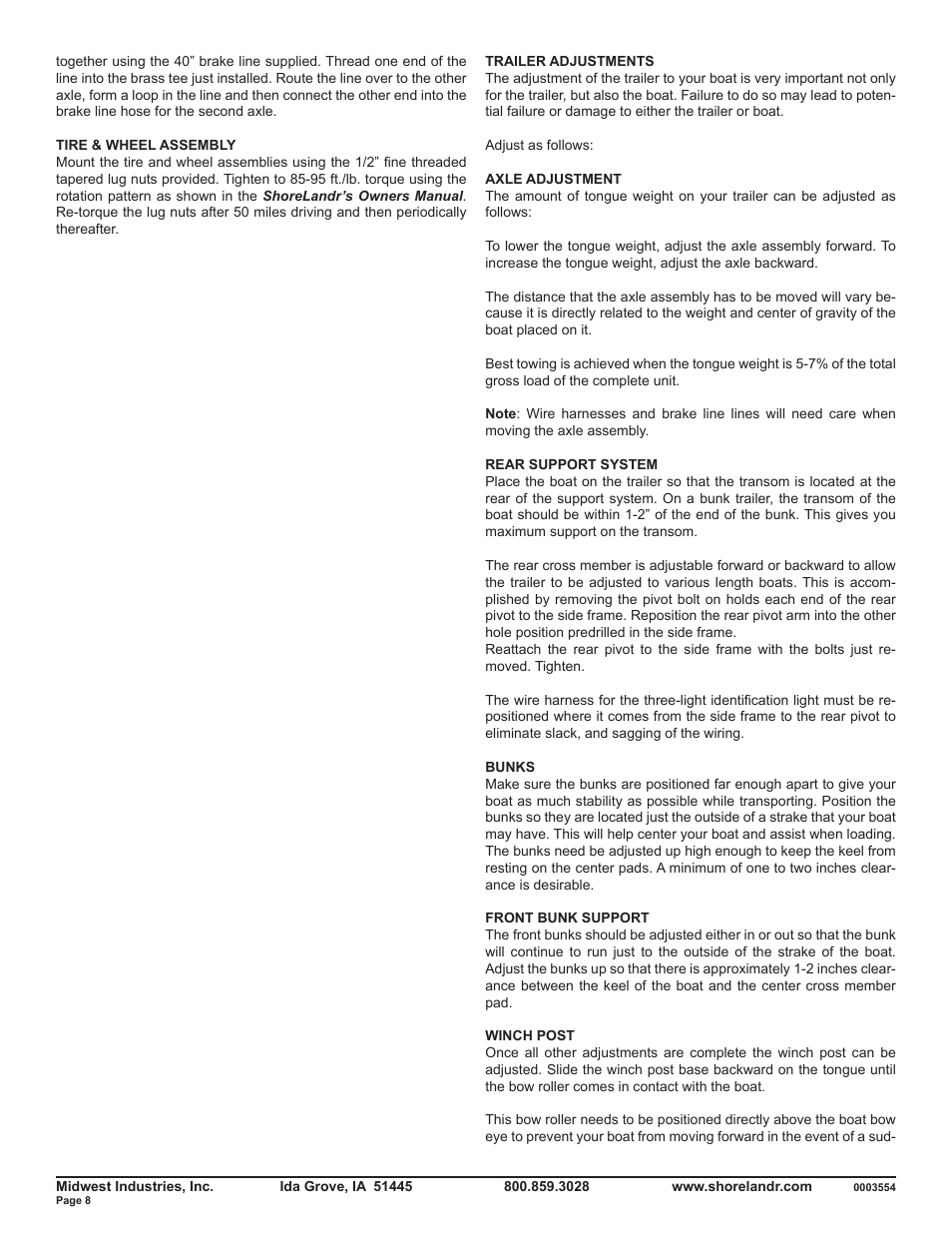 ShoreLand'r SLB46TBBL V.1 User Manual | Page 8 / 10