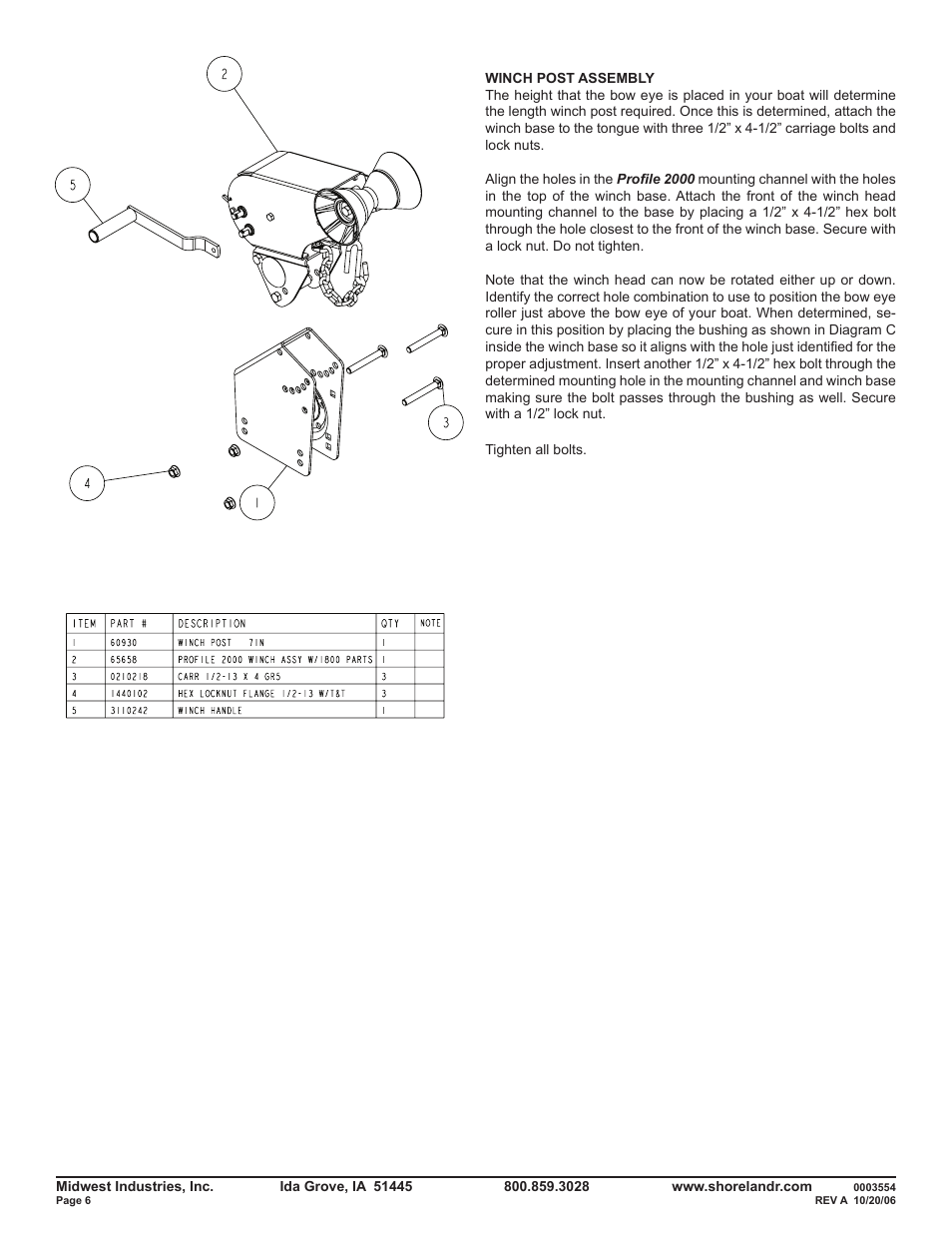 ShoreLand'r SLB46TBBL V.2 User Manual | Page 6 / 12