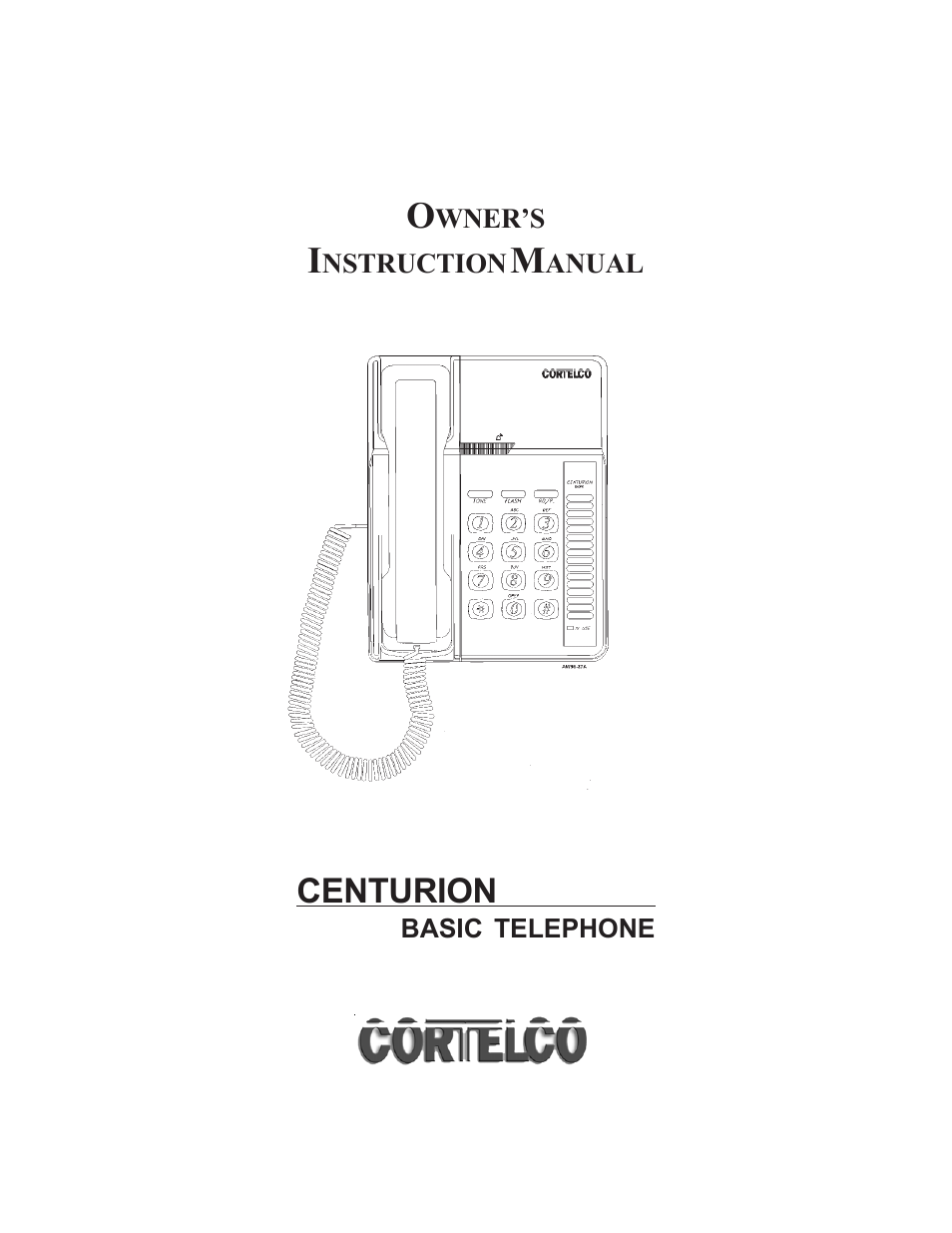 Cortelco CENTURION User Manual | 16 pages