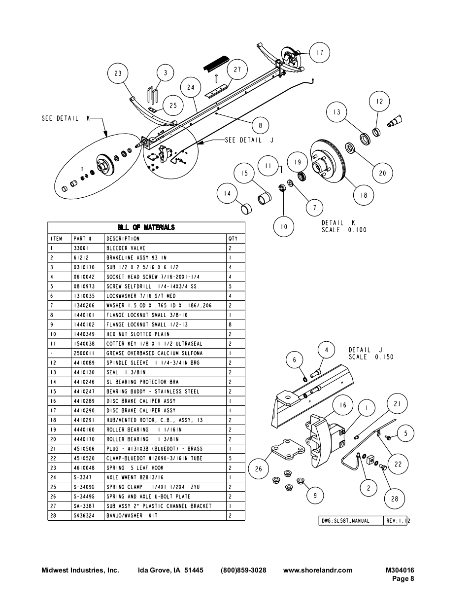 ShoreLand'r SLB58T User Manual | Page 8 / 14