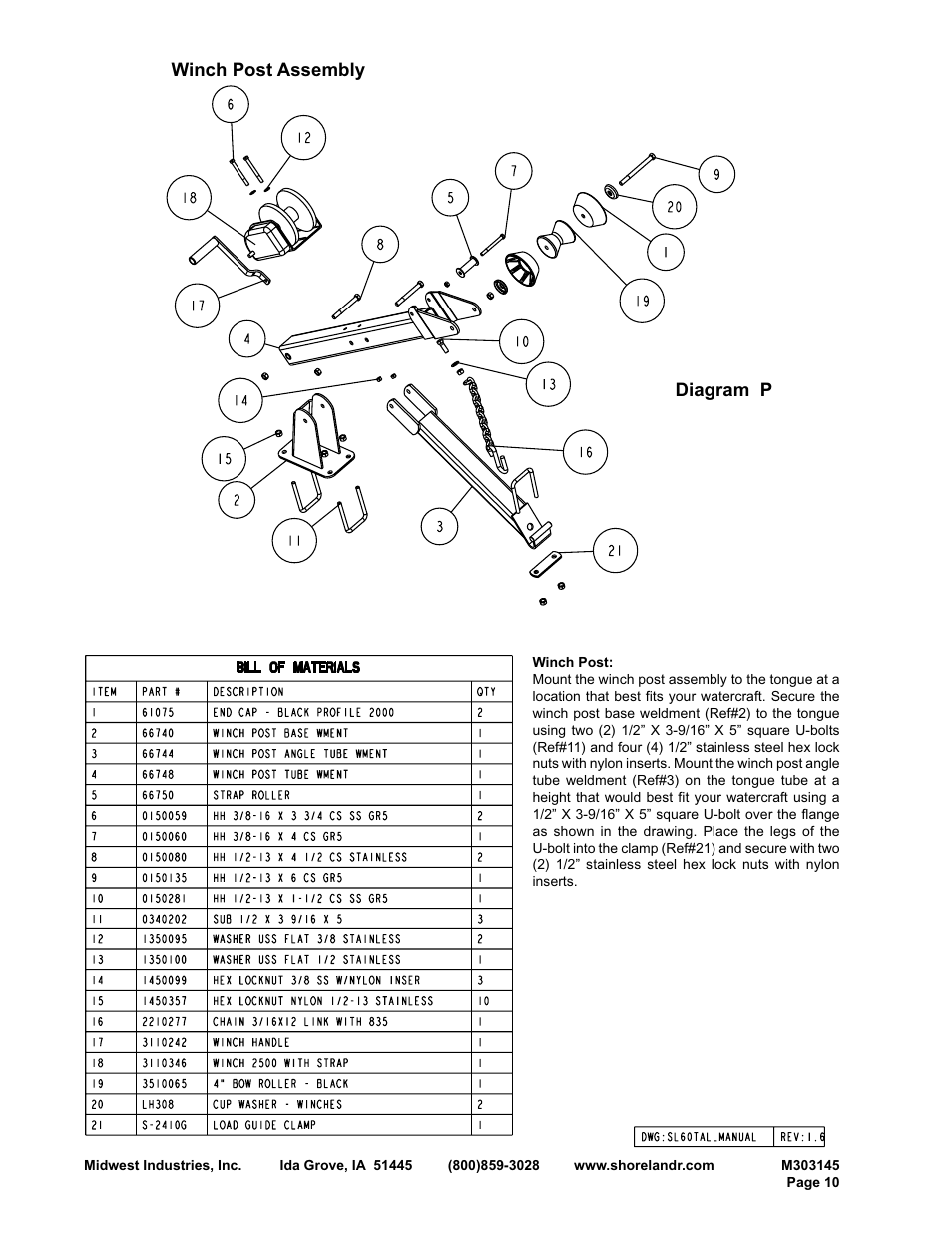 ShoreLand'r SL60TAL User Manual | Page 10 / 16