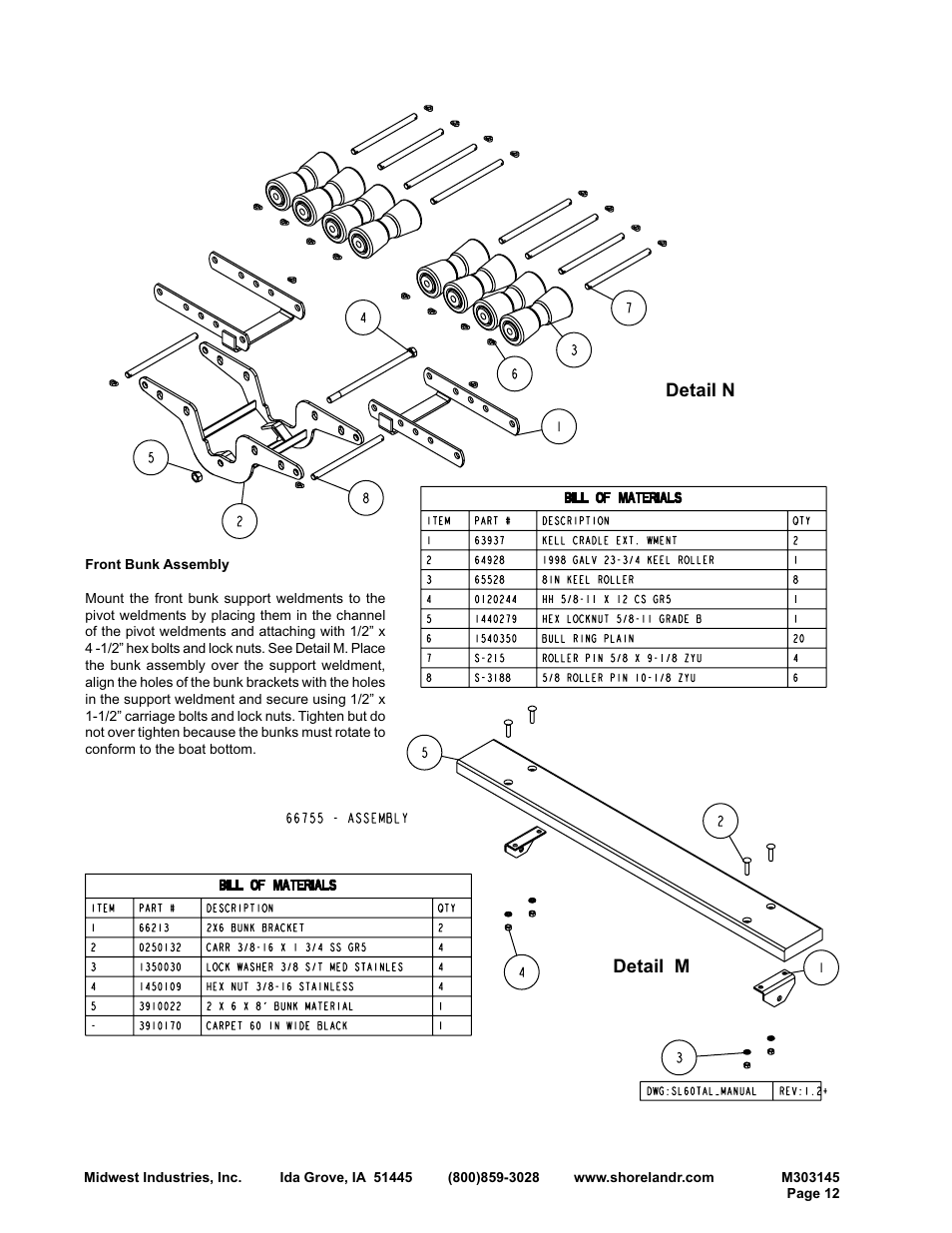 ShoreLand'r SL60TAL User Manual | Page 12 / 16