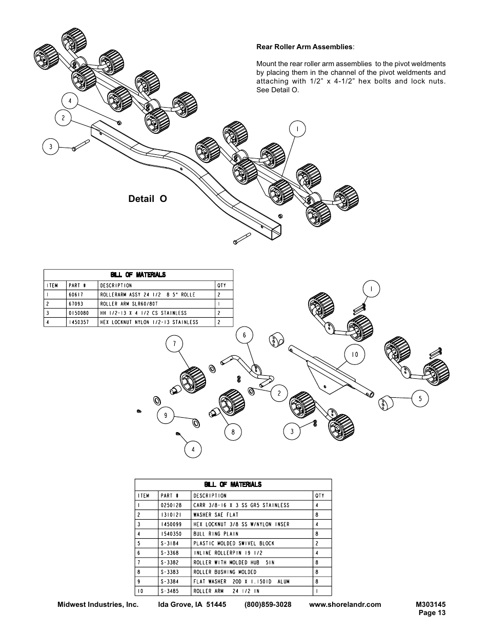 Detail o | ShoreLand'r SL60TAL User Manual | Page 13 / 16