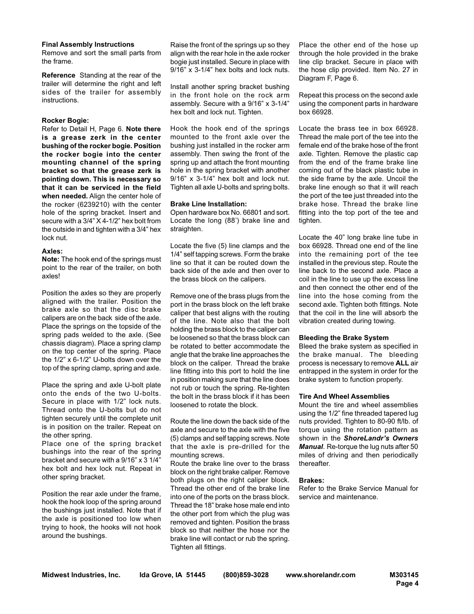 ShoreLand'r SL60TAL User Manual | Page 4 / 16
