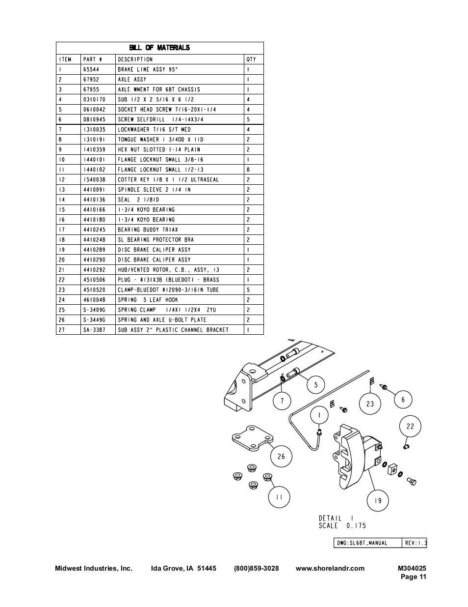 ShoreLand'r SLB68T User Manual | Page 11 / 14