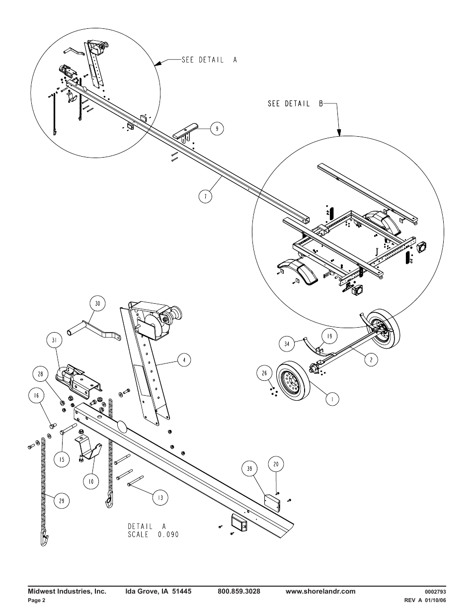 ShoreLand'r SLB7TS User Manual | Page 2 / 6