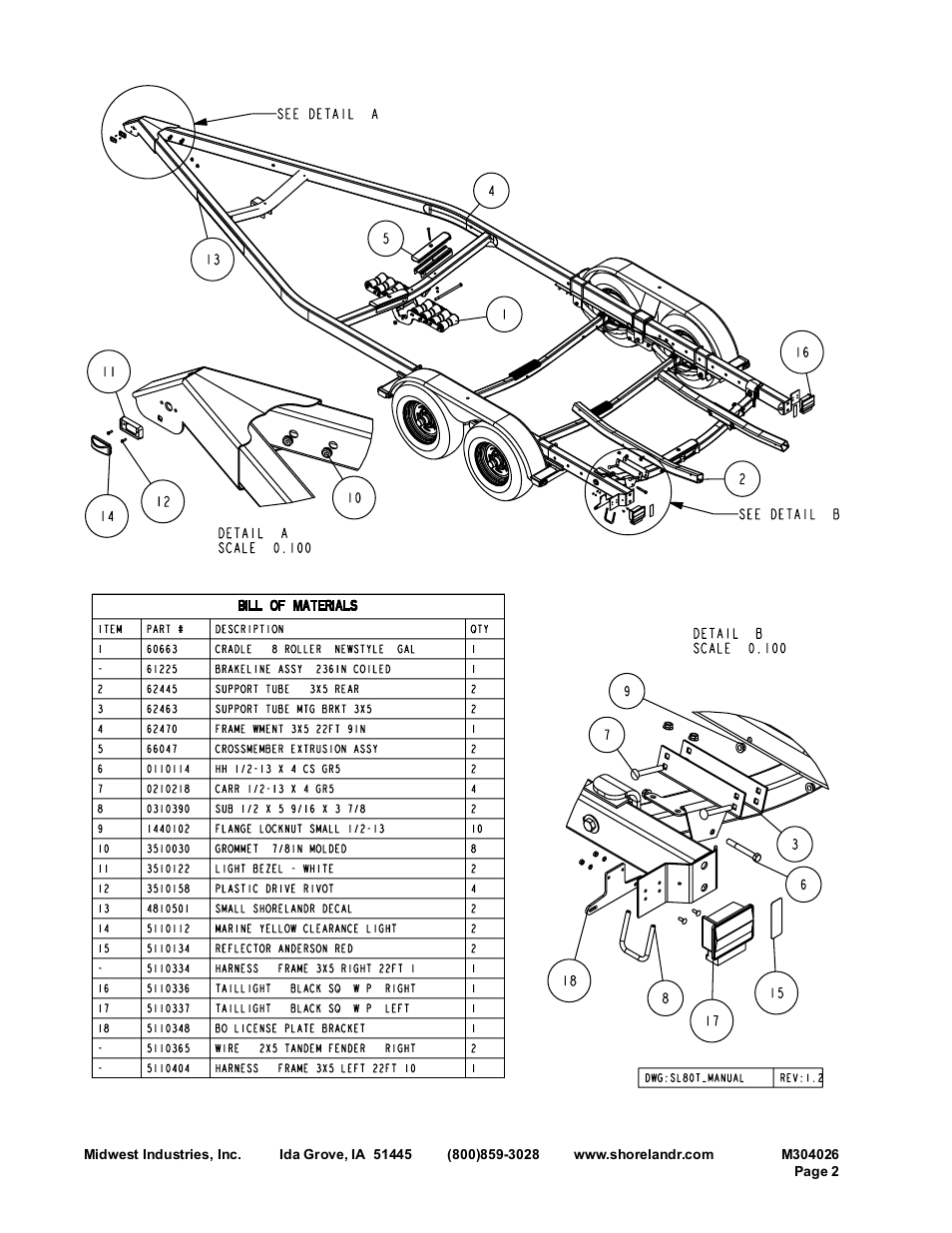 ShoreLand'r SL80T User Manual | Page 2 / 14