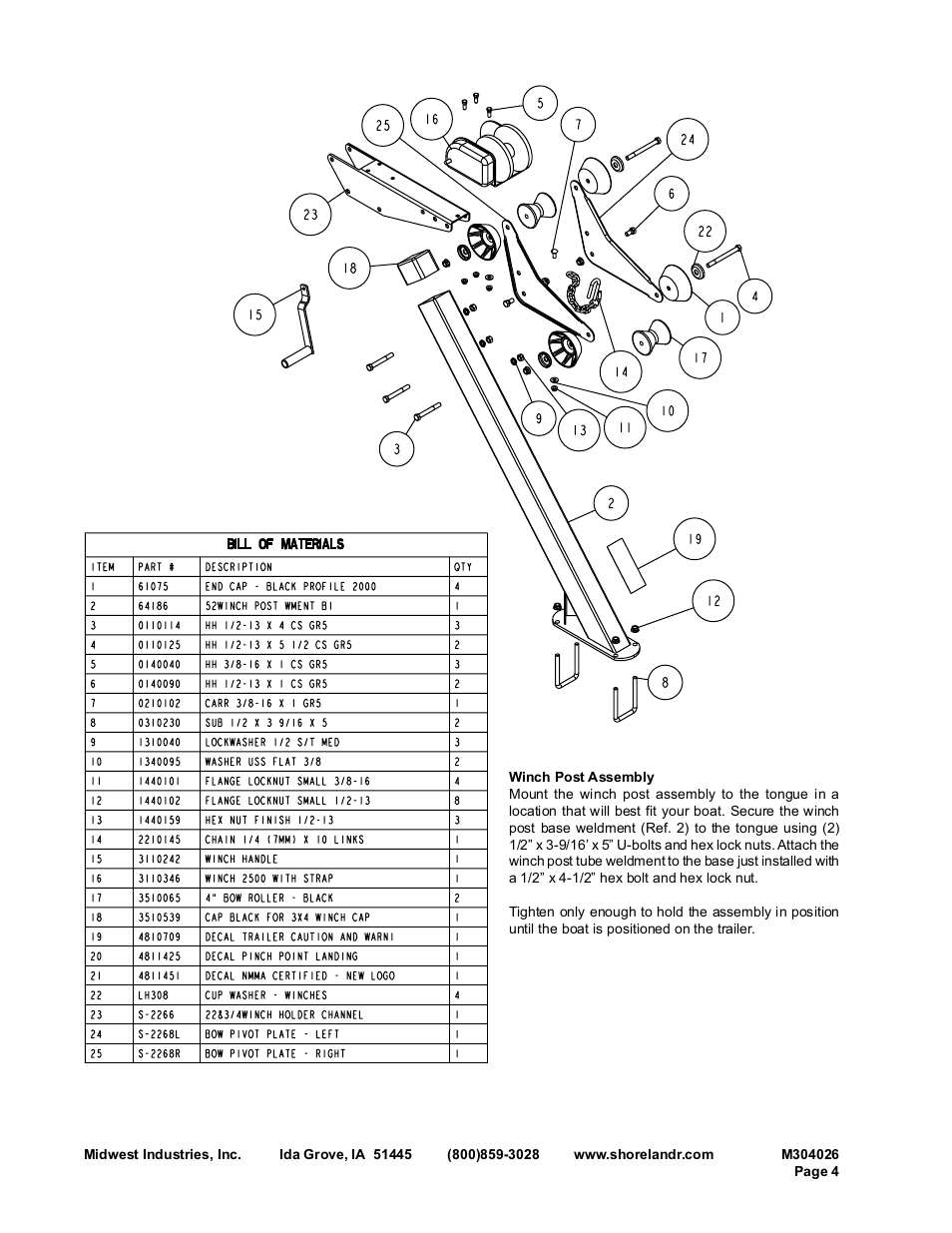 ShoreLand'r SL80T User Manual | Page 4 / 14