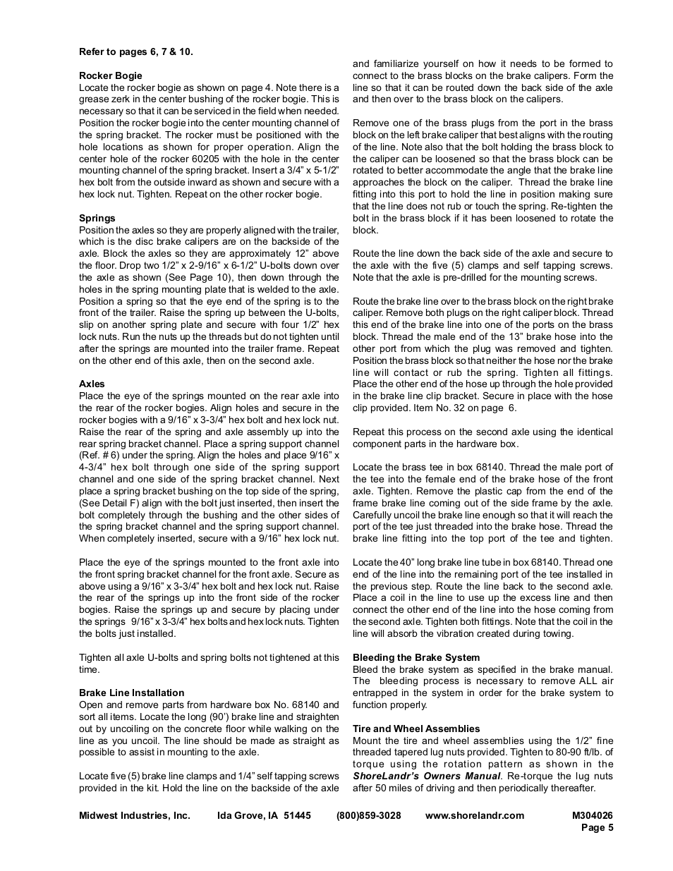 ShoreLand'r SL80T User Manual | Page 5 / 14