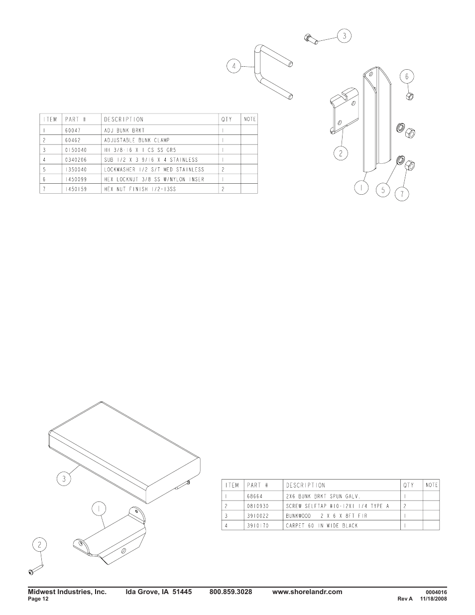 ShoreLand'r SLB82TAL User Manual | Page 12 / 16