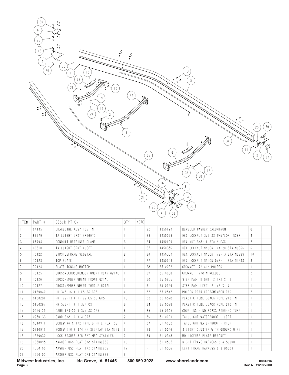 ShoreLand'r SLB82TAL User Manual | Page 3 / 16