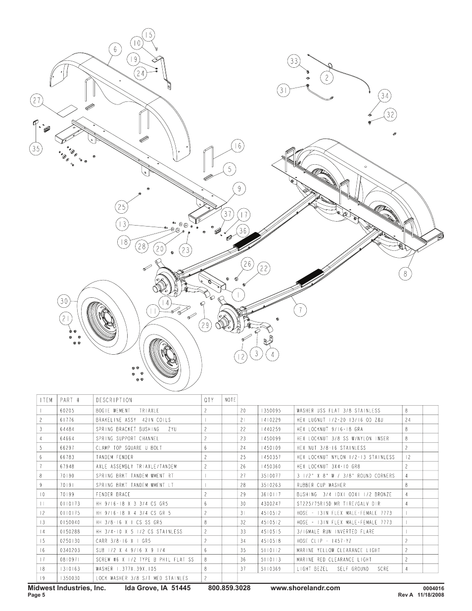 ShoreLand'r SLB82TAL User Manual | Page 5 / 16