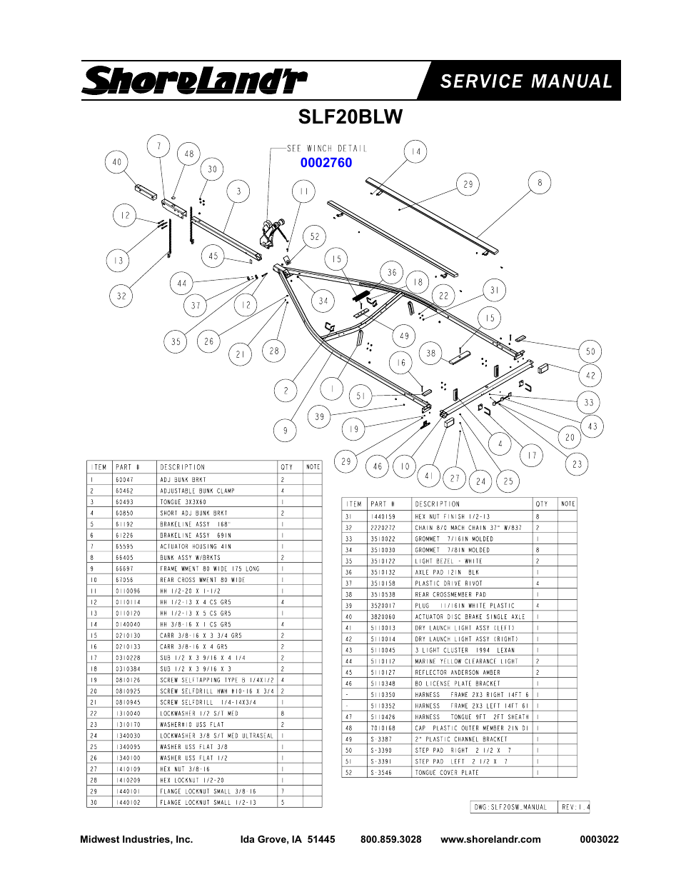 Slf20blw | ShoreLand'r SLF20BLW User Manual | Page 3 / 8