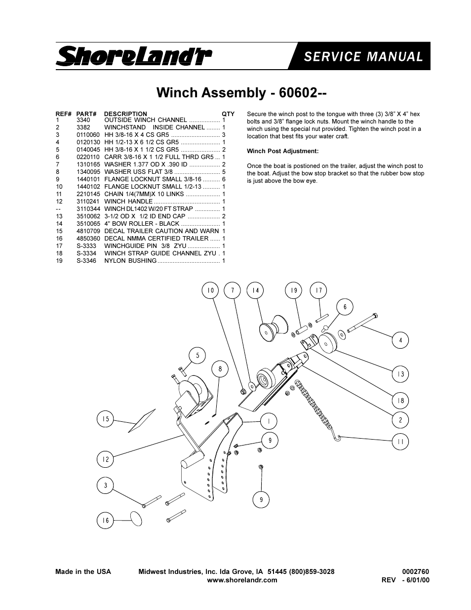 ShoreLand'r SLF20BLW User Manual | Page 7 / 8