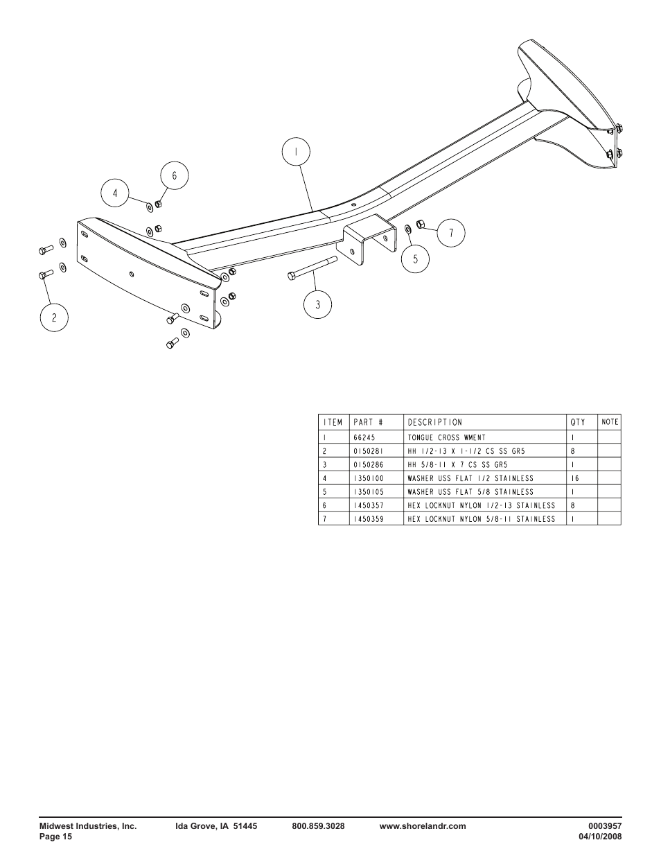 ShoreLand'r SLKB150TA User Manual | Page 15 / 16