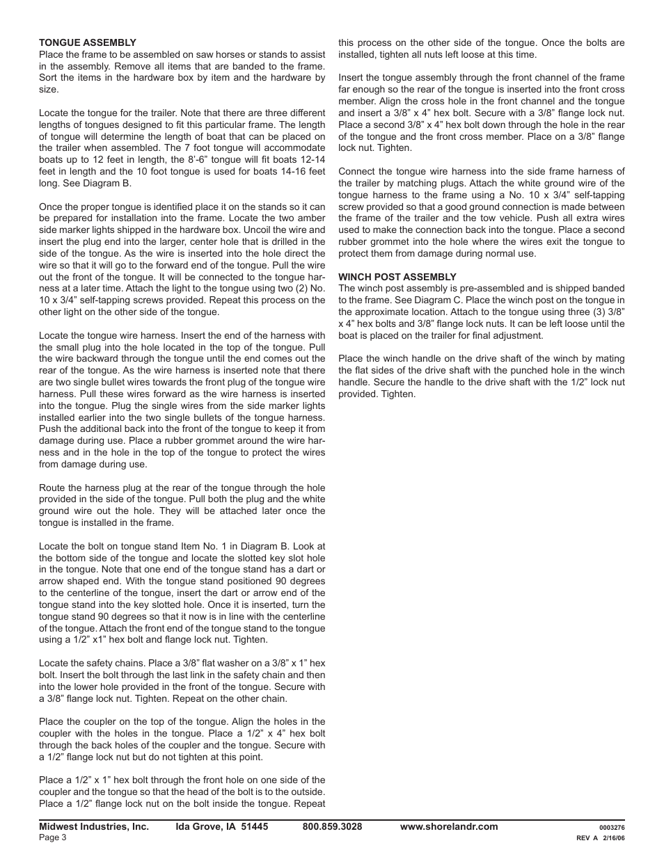 ShoreLand'r SLR10 User Manual | Page 3 / 8