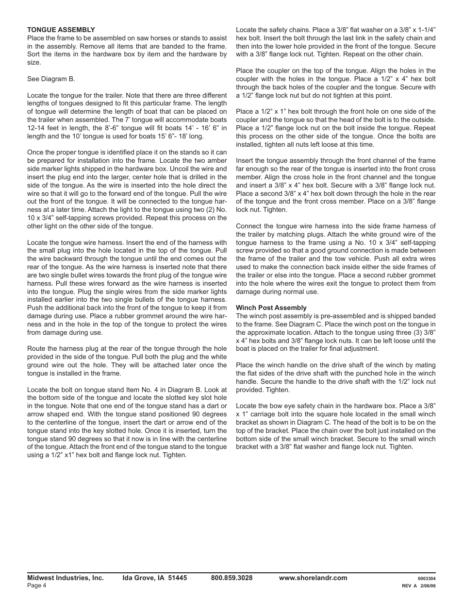 ShoreLand'r SLR12 User Manual | Page 4 / 10