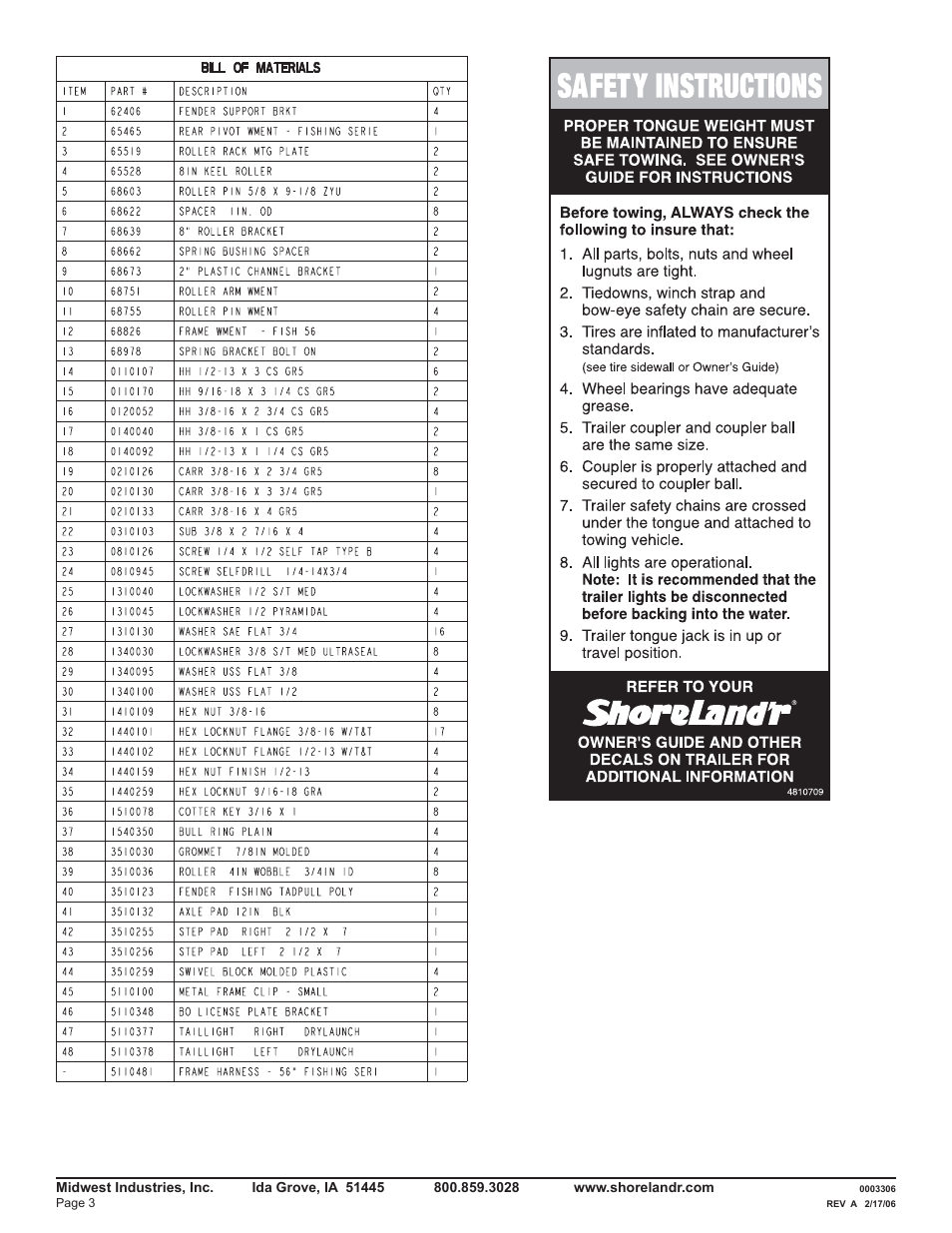 ShoreLand'r SLR14 User Manual | Page 3 / 10