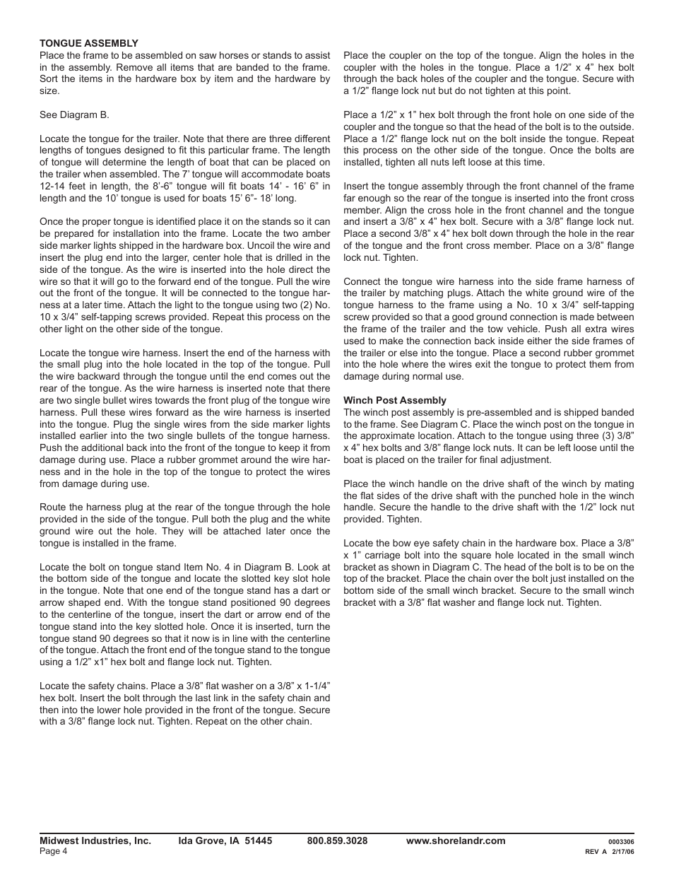 ShoreLand'r SLR14 User Manual | Page 4 / 10