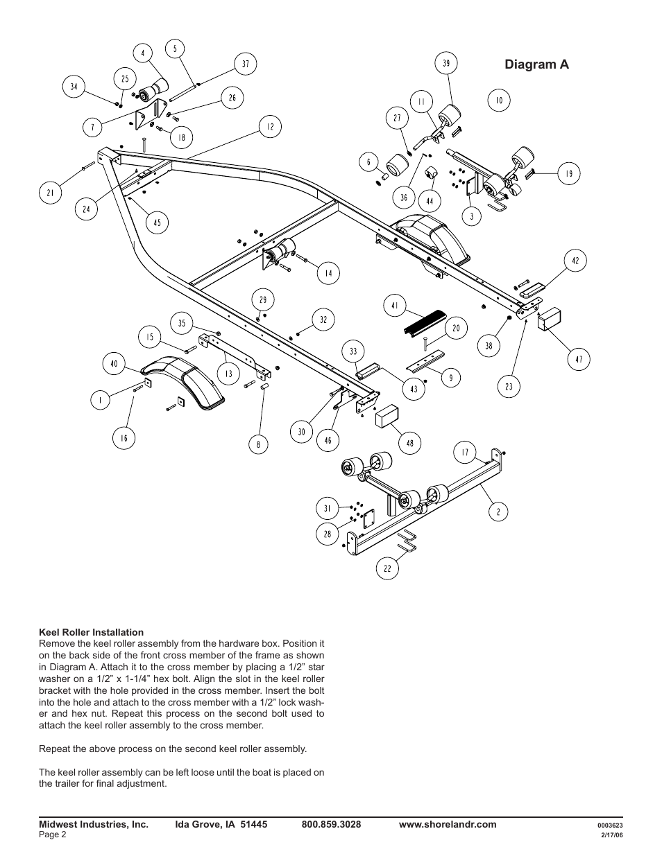 Diagram a | ShoreLand'r SLR14A User Manual | Page 2 / 10