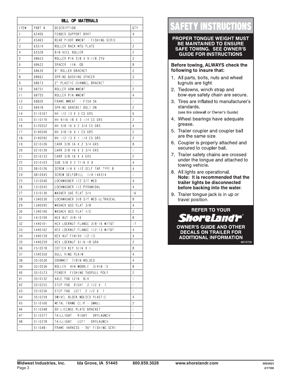 ShoreLand'r SLR14A User Manual | Page 3 / 10