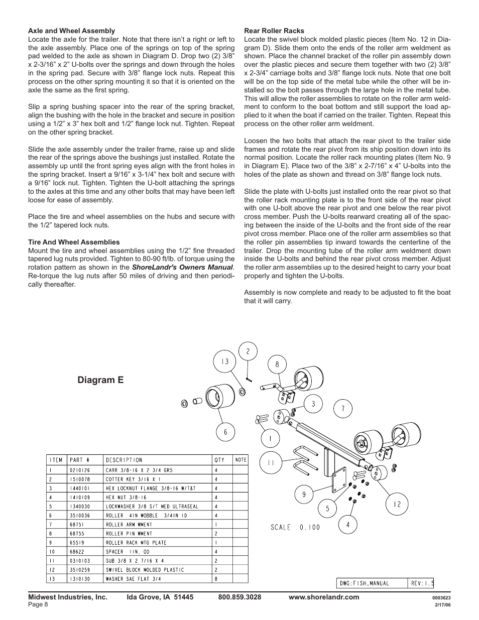 Diagram e | ShoreLand'r SLR14A User Manual | Page 8 / 10