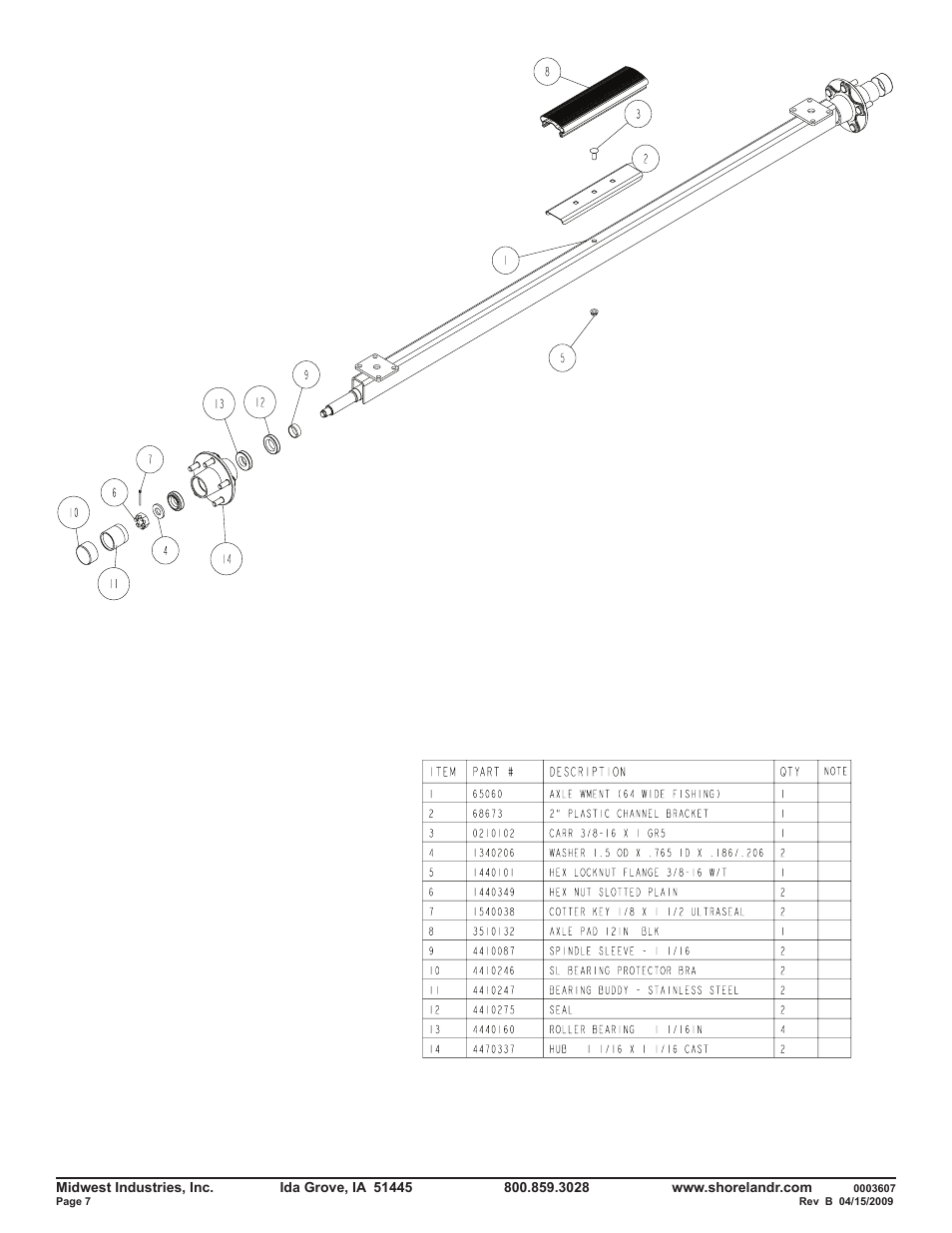 ShoreLand'r SLR15A V.2 User Manual | Page 7 / 9