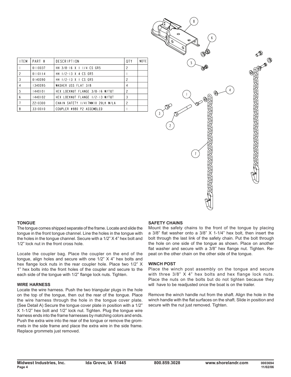 ShoreLand'r SLR18LN User Manual | Page 4 / 12