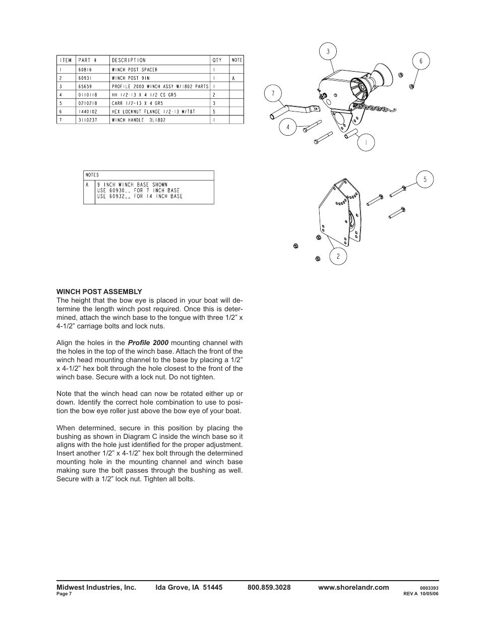ShoreLand'r SLR2313BL V.1 User Manual | Page 7 / 12