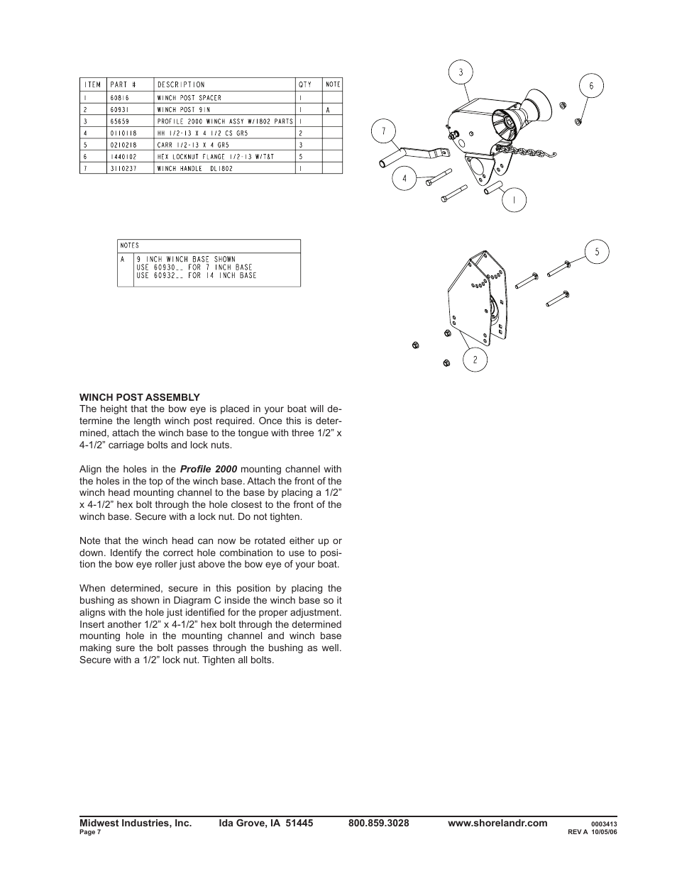 ShoreLand'r SLR2313BLW V.1 User Manual | Page 7 / 12