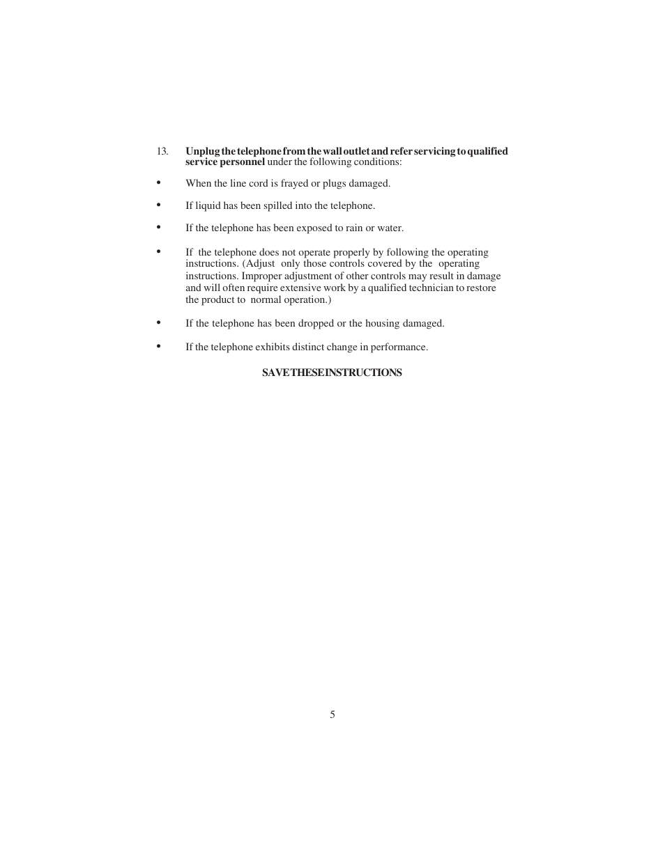 Cortelco CP4400 User Manual | Page 5 / 16