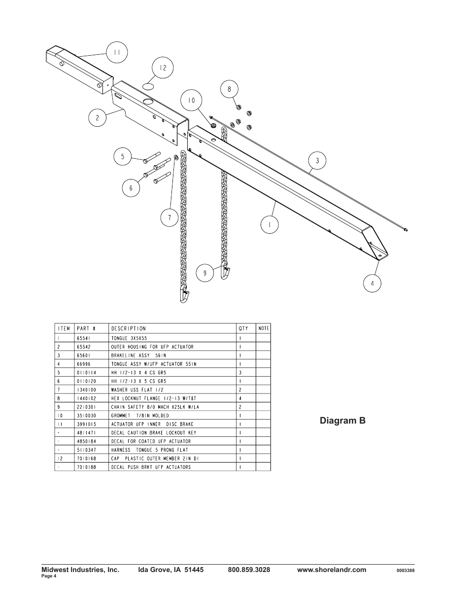 Diagram b | ShoreLand'r SLR2313BS V.2 User Manual | Page 4 / 10