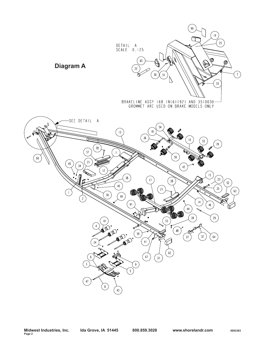 Diagram a | ShoreLand'r SLR2313L User Manual | Page 2 / 10
