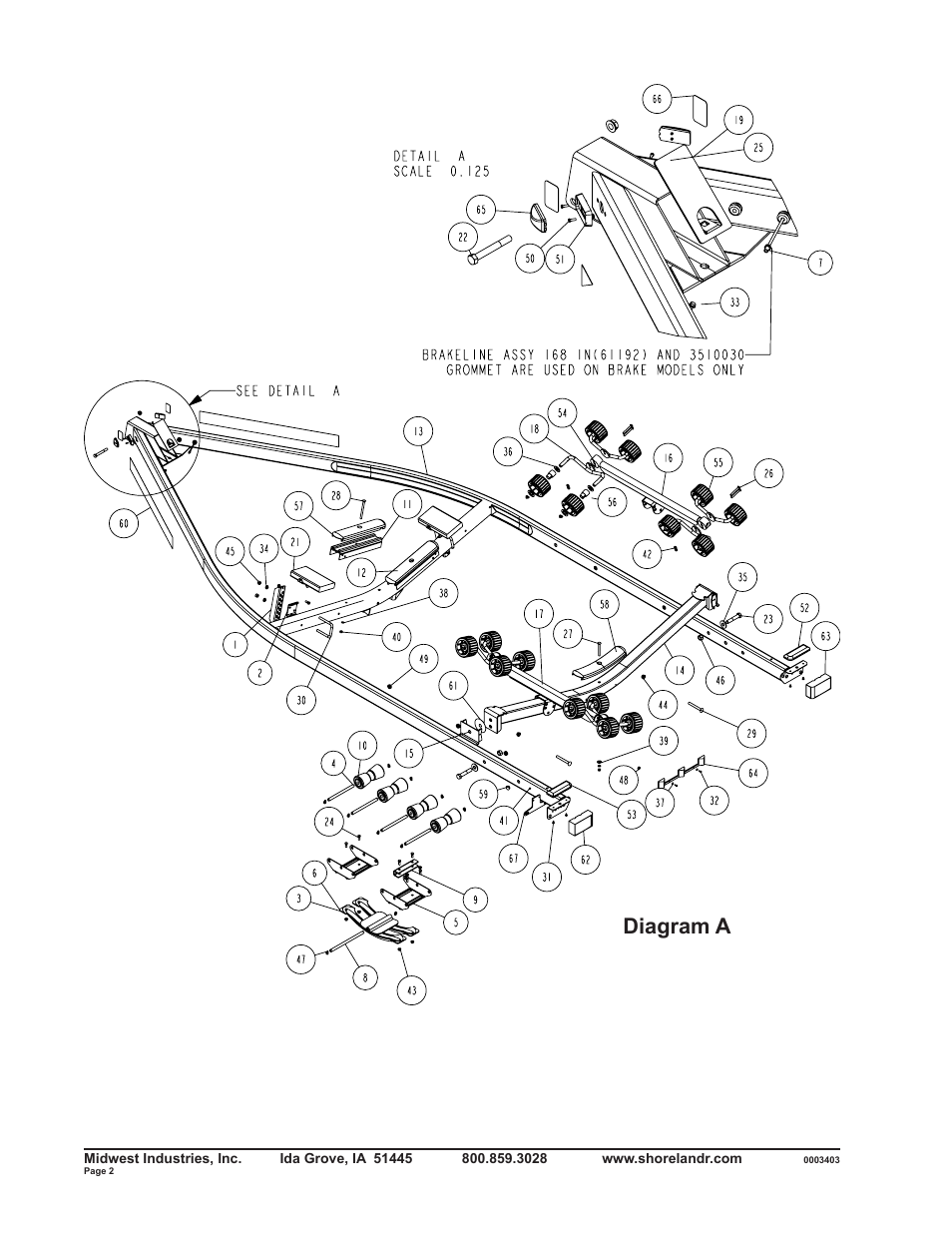 Diagram a | ShoreLand'r SLR2313LW User Manual | Page 2 / 10
