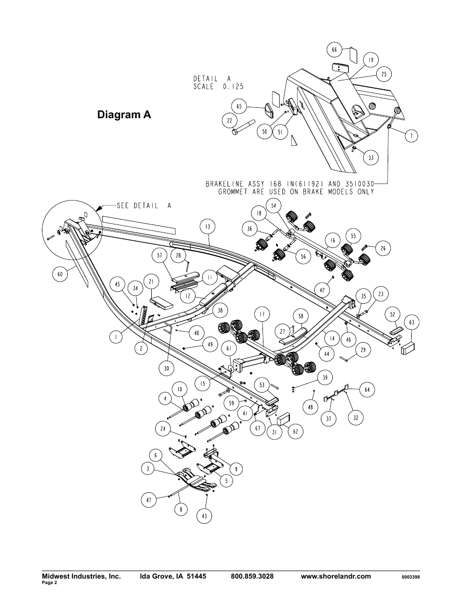Diagram a | ShoreLand'r SLR2313SW User Manual | Page 2 / 10