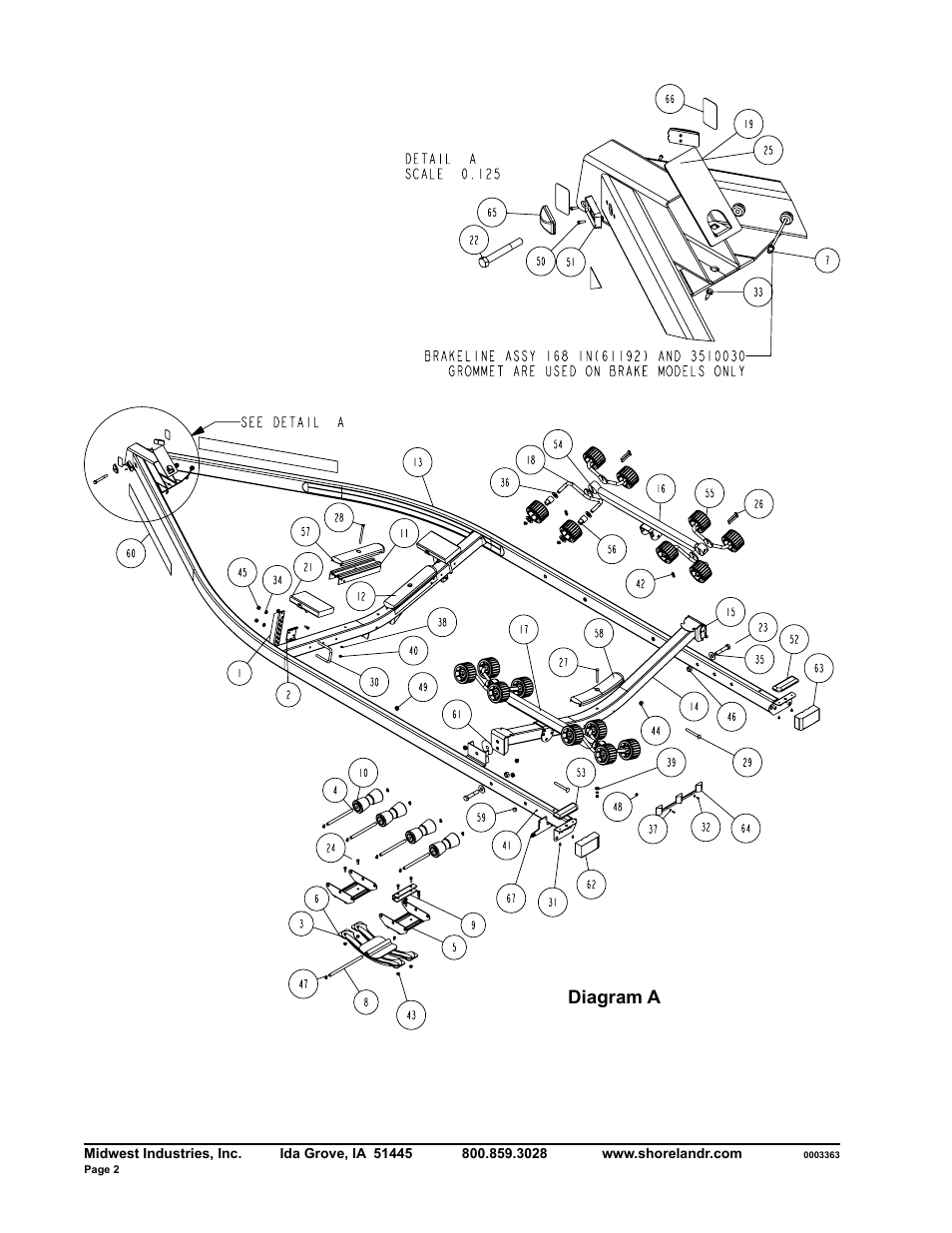 Diagram a | ShoreLand'r SLR2314L User Manual | Page 2 / 10