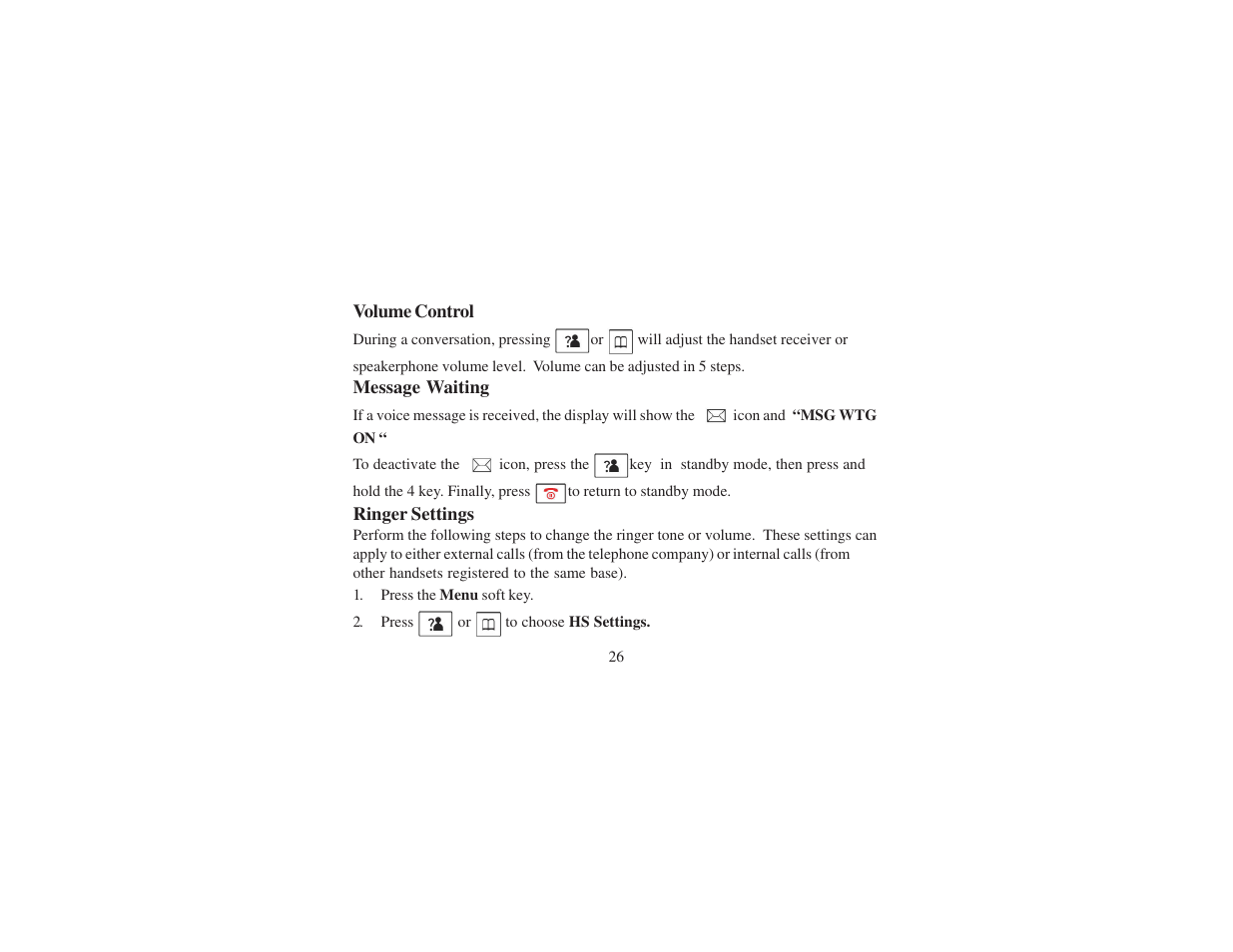 Cortelco 8012 User Manual | Page 26 / 72