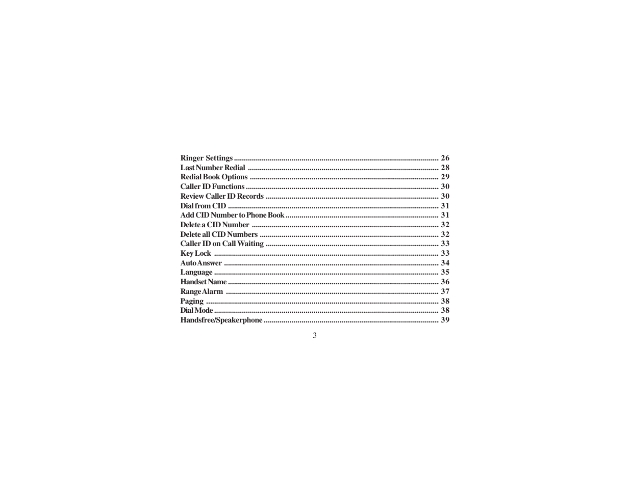 Cortelco 8012 User Manual | Page 3 / 72