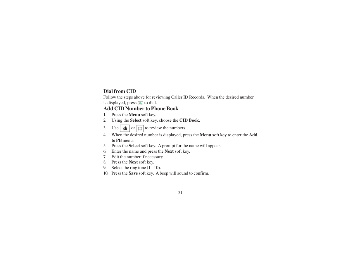 Cortelco 8012 User Manual | Page 31 / 72